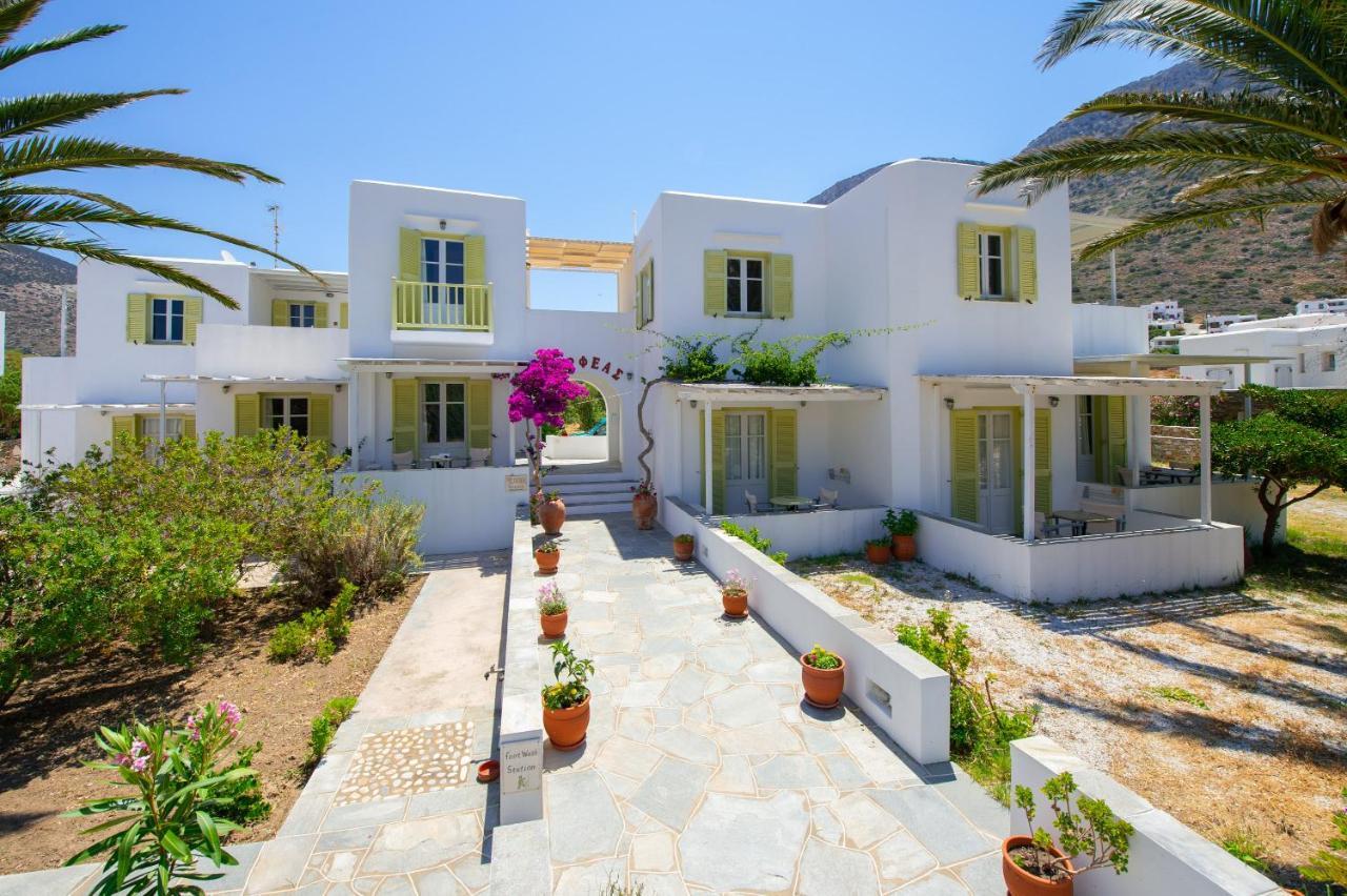 Morpheas Pension Rooms & Apartments Kamares  Bagian luar foto