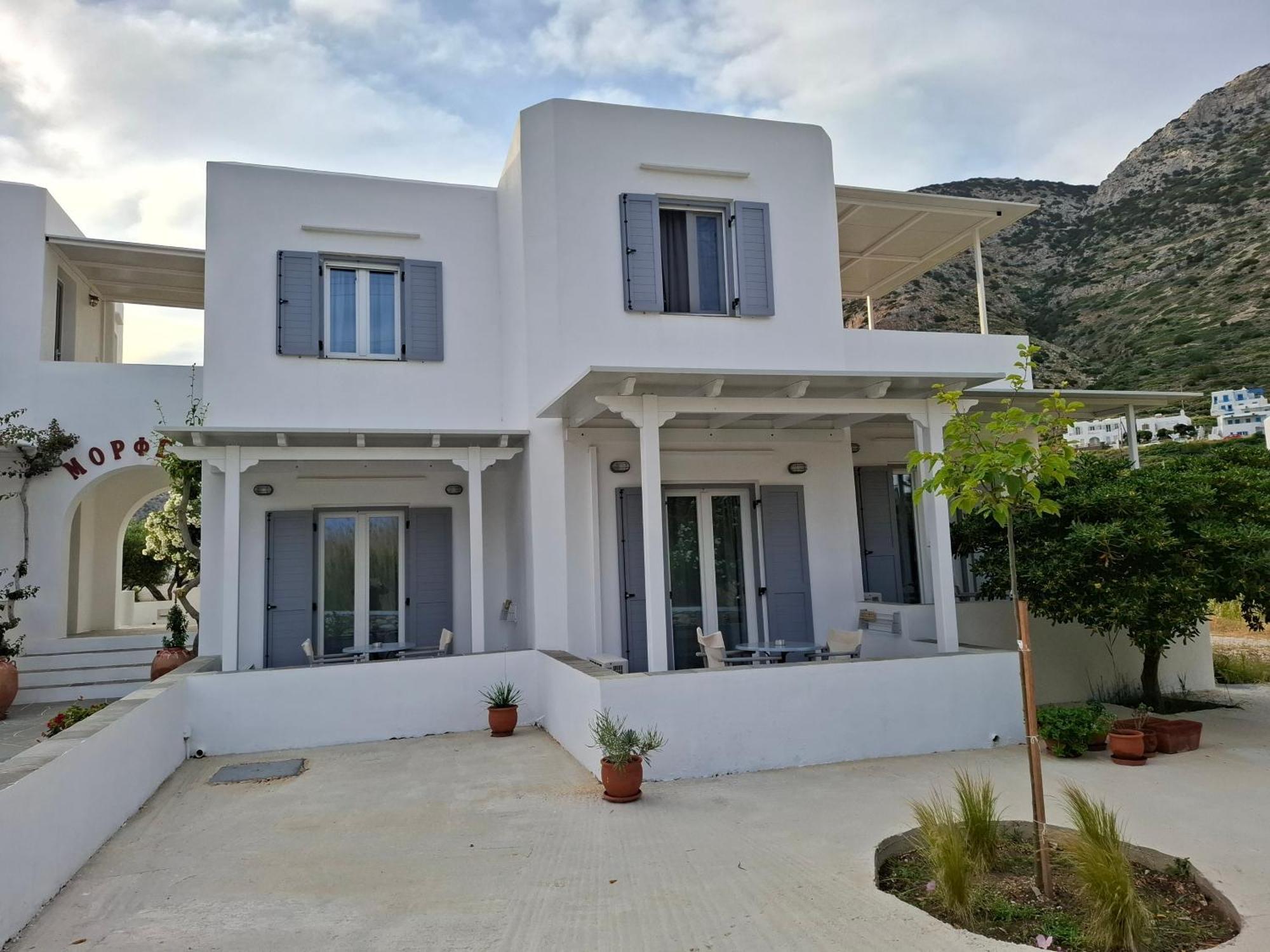 Morpheas Pension Rooms & Apartments Kamares  Bagian luar foto